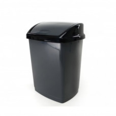 Пластикове відро для сміття з поворотною кришкою, 27 л ВП-27sat